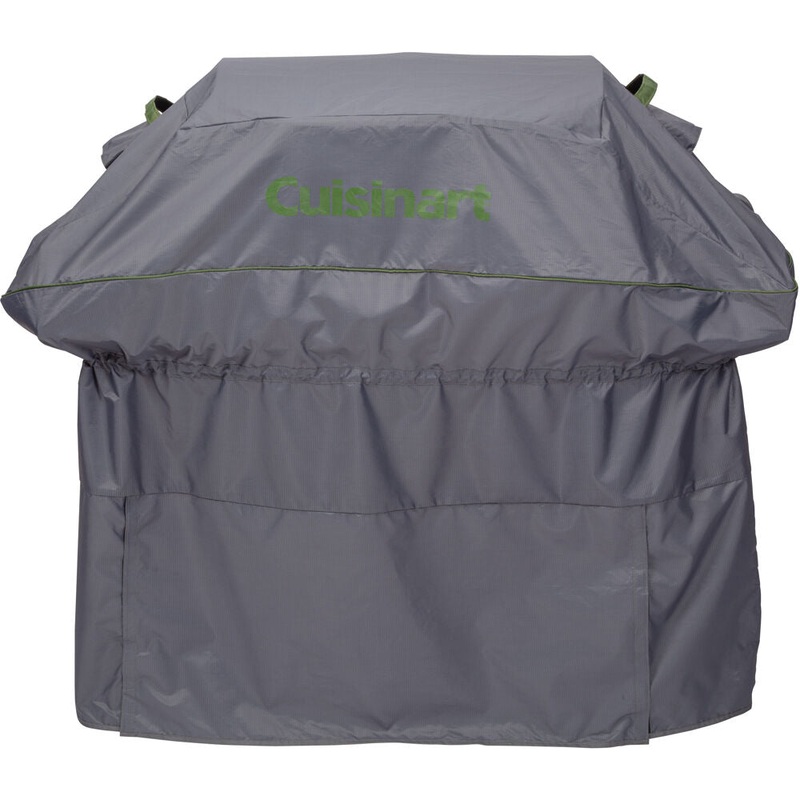 Cuisinart Grill – Premium Lightweight 60″ Grill Cover, Ripstop Fabric, Drawstrings – CGC-810