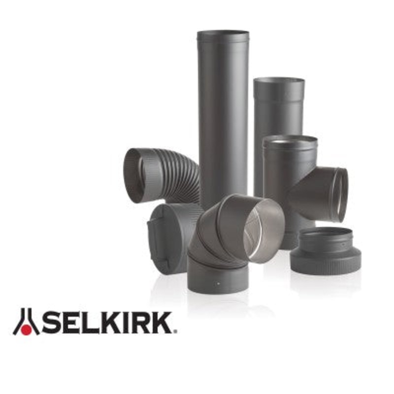 Selkirk – 8″ to 5″ No Crimp Reducer (Saf-T Pipe) 6″ to 5″ No Crimp Reducer