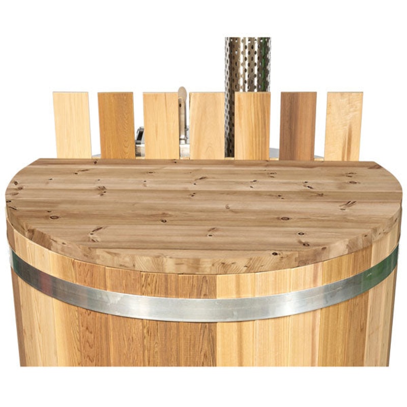 Dundalk Leisurecraft 7′ Original Tub Knotty Cedar Cover (2 Piece)