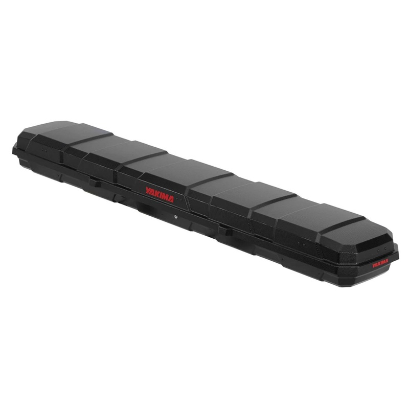 Yakima Rooftop Fishing Rod Box with Rod Shields and Retention Straps (Open Box)