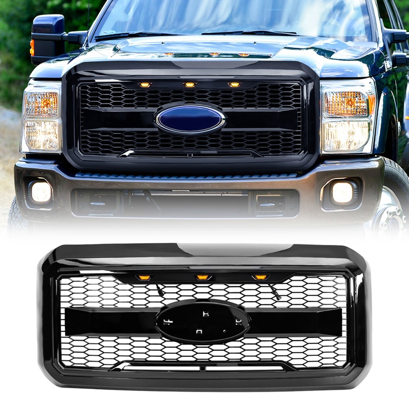 AMERICAN MODIFIED Raptor Mesh Grille for ’11-’16 Ford F250/350/450/550(Open Box)