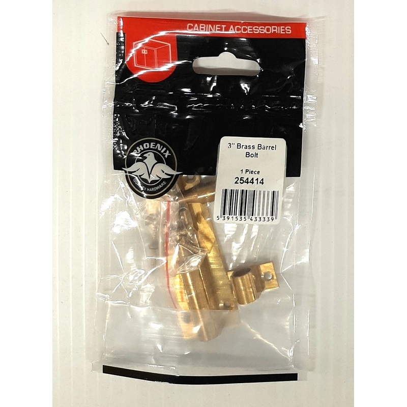 3″ Brass Barrell Bolt Default