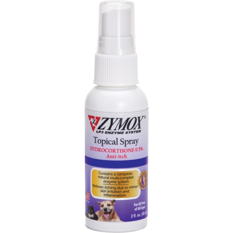 Zymox Hydrocortisone Topical Spray 2.0 oz
