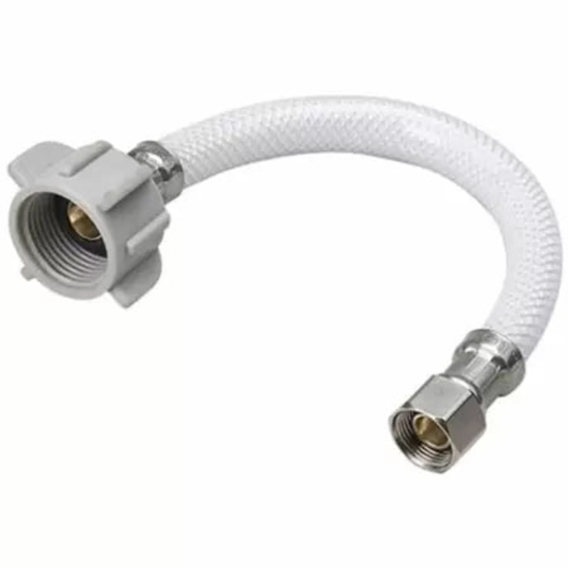 B & K Industries Toilet Connector Supply Line 1/2 x 7/8 x 12″