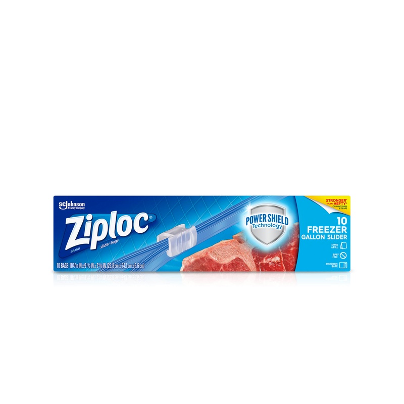 Ziploc Brand Slider Freezer Bags Gallon / Large