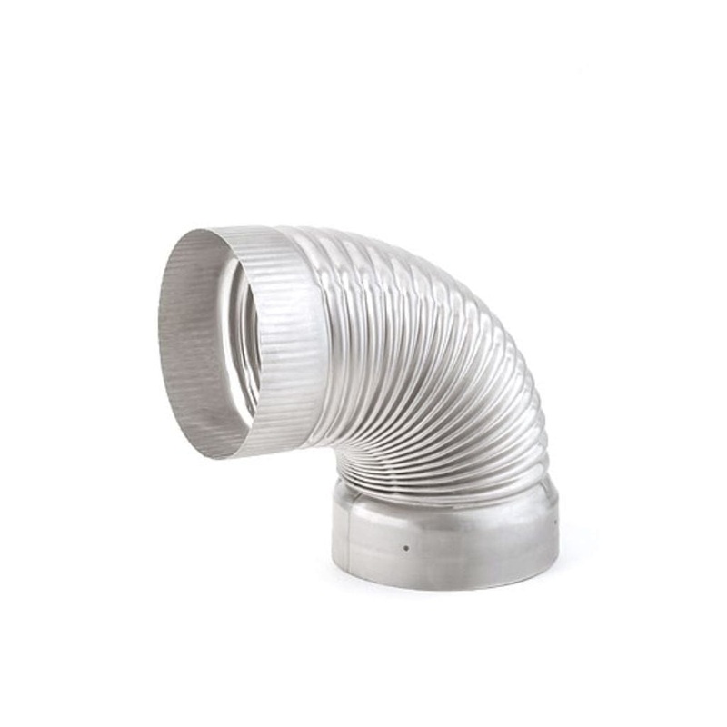 Selkirk – 6″ 90 Degree Flex Elbow (Saf-T Liner)