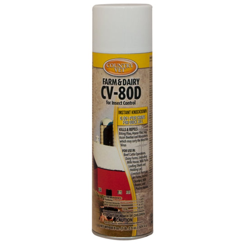 Zep CV-80D Farm and Dairy Insect Control Spray – 18.5 oz. 18.5 oz