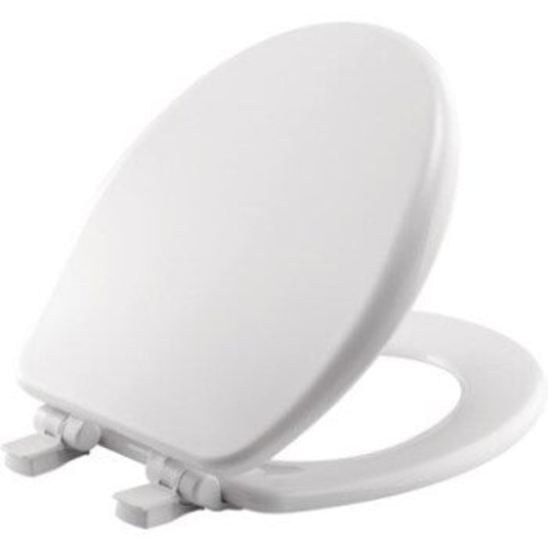 Bemis 64SLOWB 000 Wh Rnd Toilet Seat